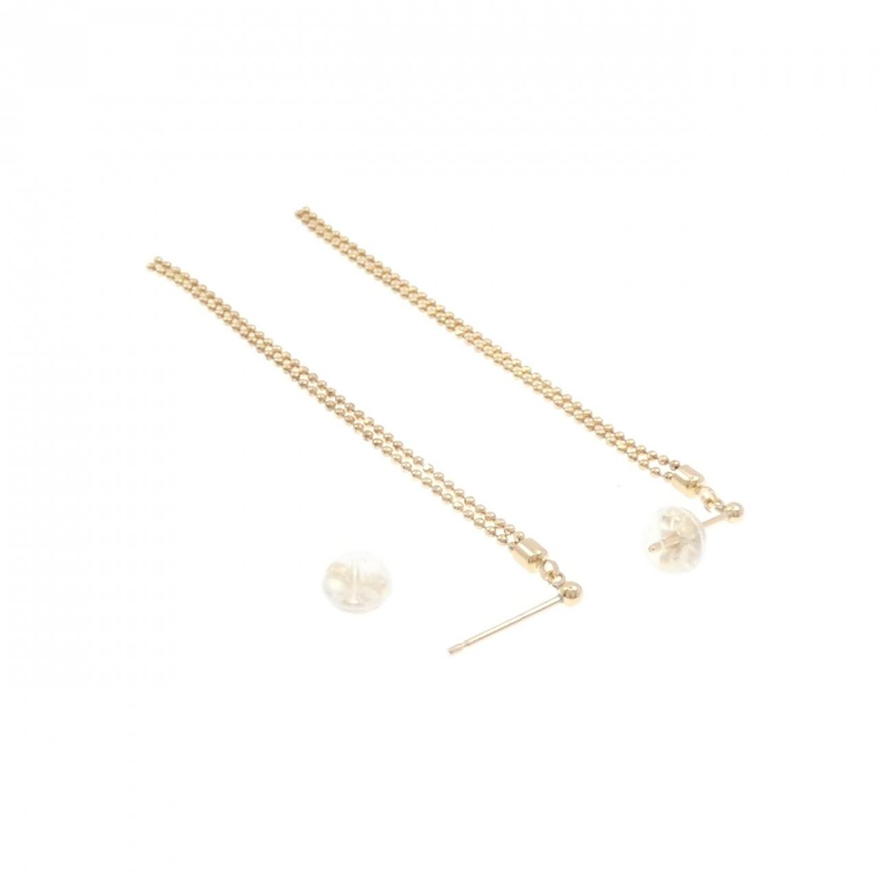 K18YG earrings