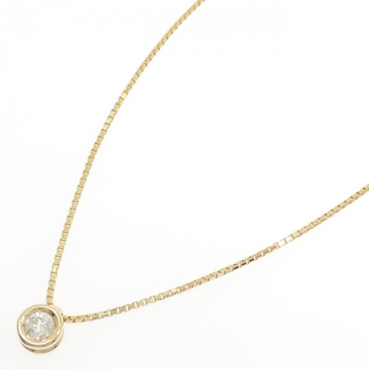 K18YG ダイヤモンド ネックレス 0.51CT