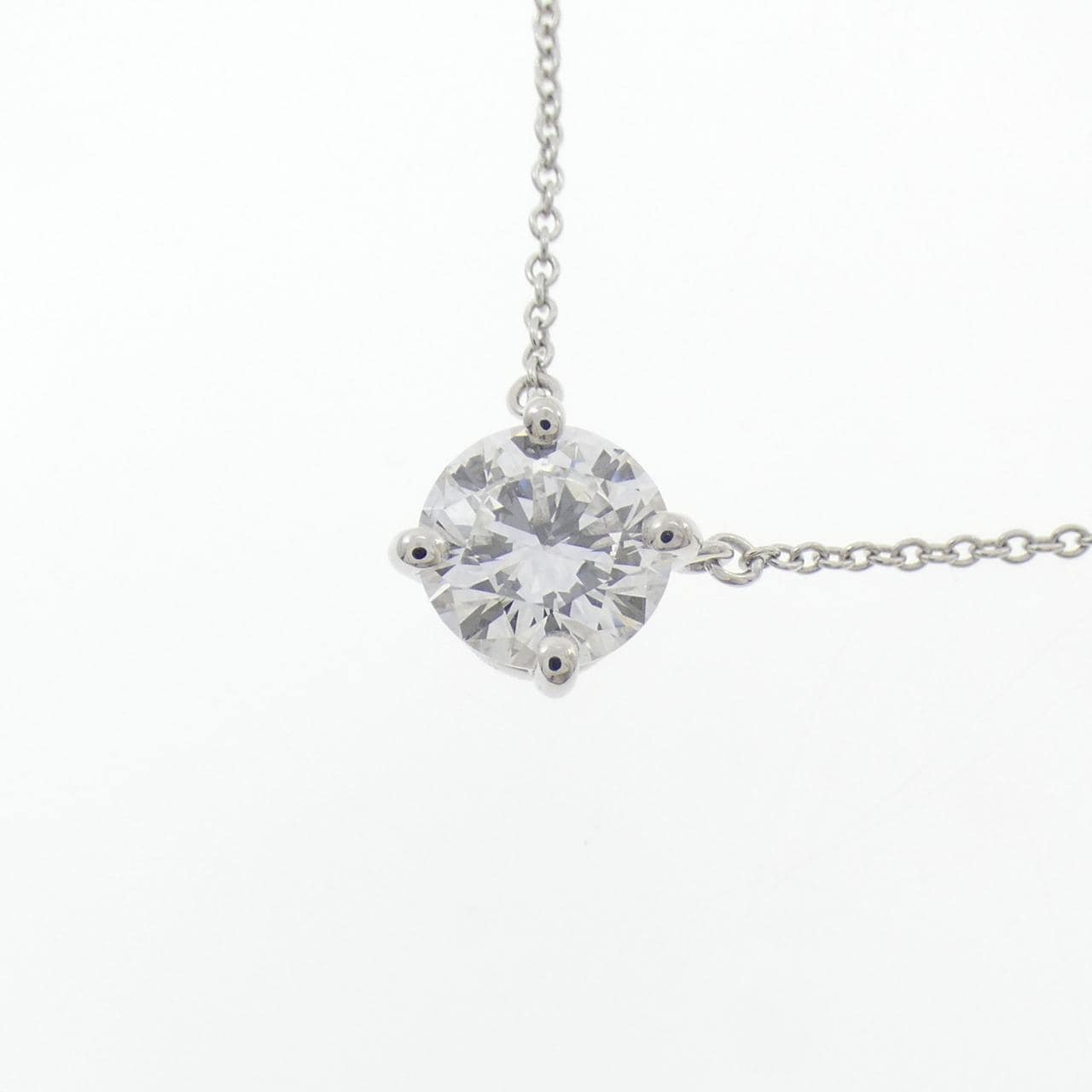 ティファニー ソリティア ネックレス 1.13CT F VVS1 3EXT
