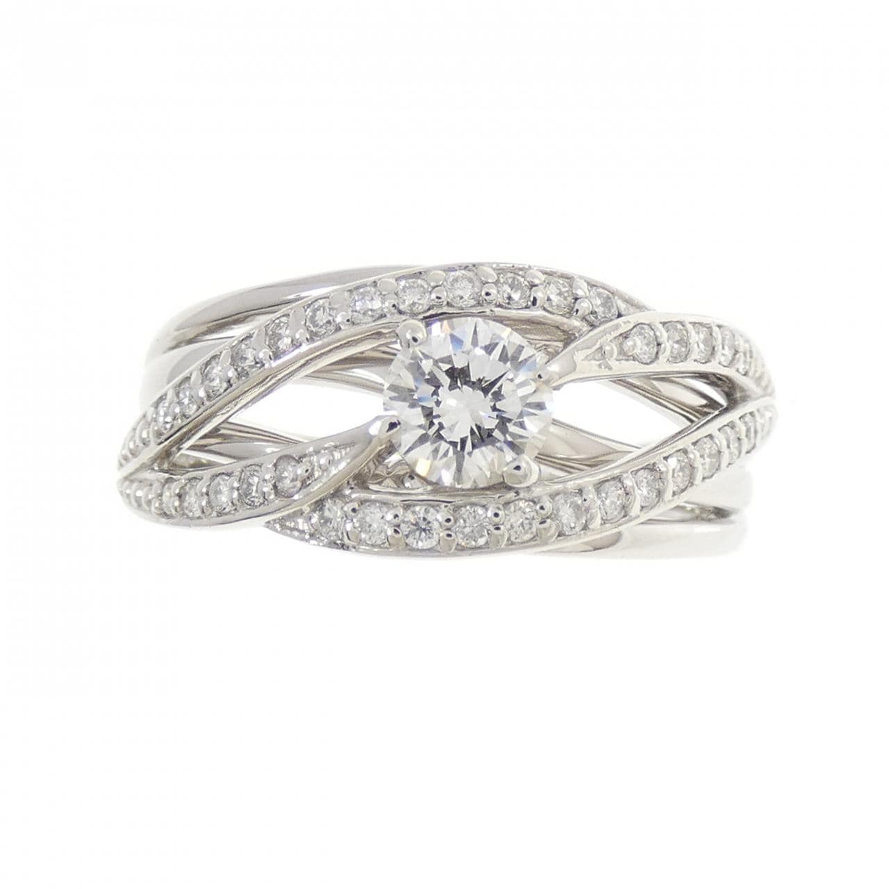 PT900 ダイヤモンド リング 0.369CT