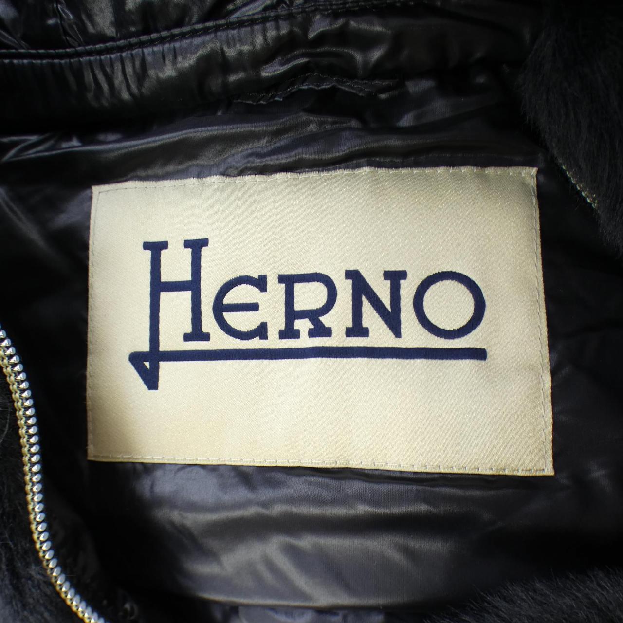 ヘルノ Herno ニューレディフェイクファーベスト PI001937D ダウンベスト