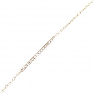 ヒロタカ ゴサマー ショートバー ブレスレット 0.07CT