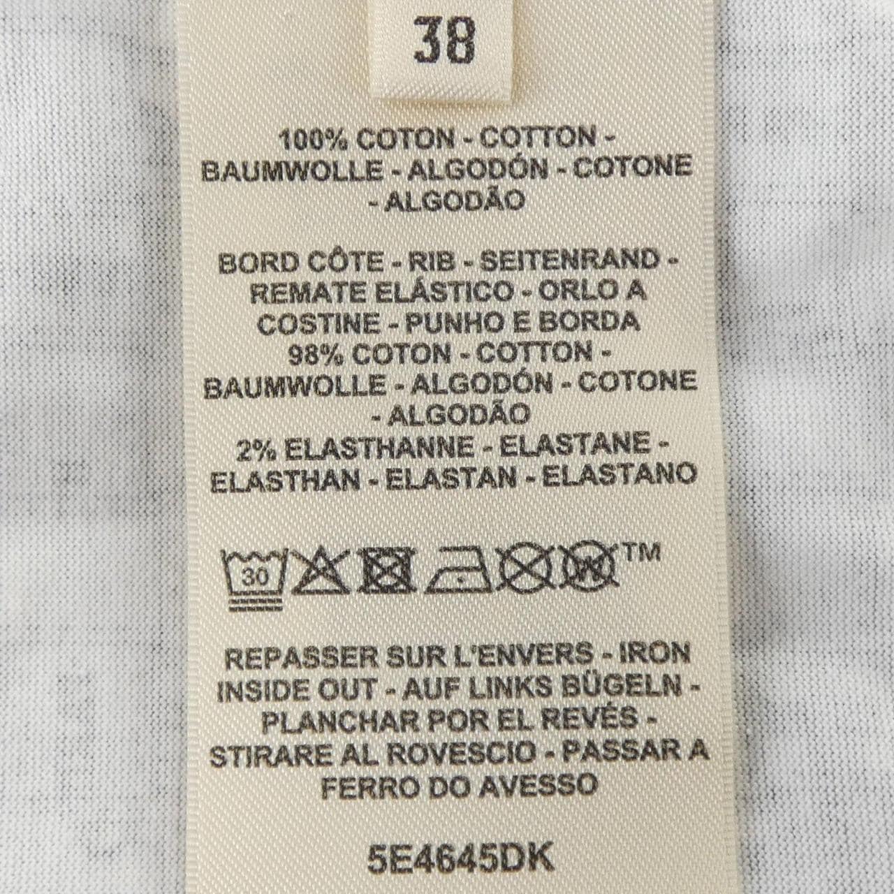 エルメス HERMES BOLDUC AU CARRE ボルデュックチェック 5E4645DK Tシャツ