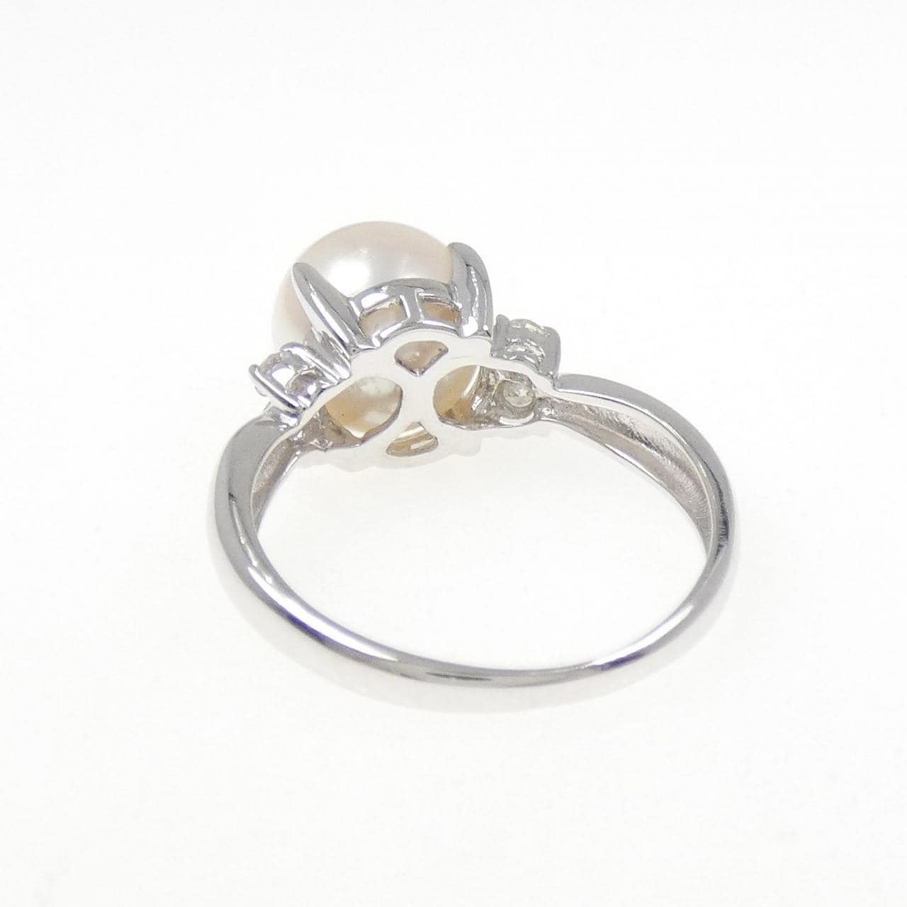 K14WG アコヤパール リング 7.8mm