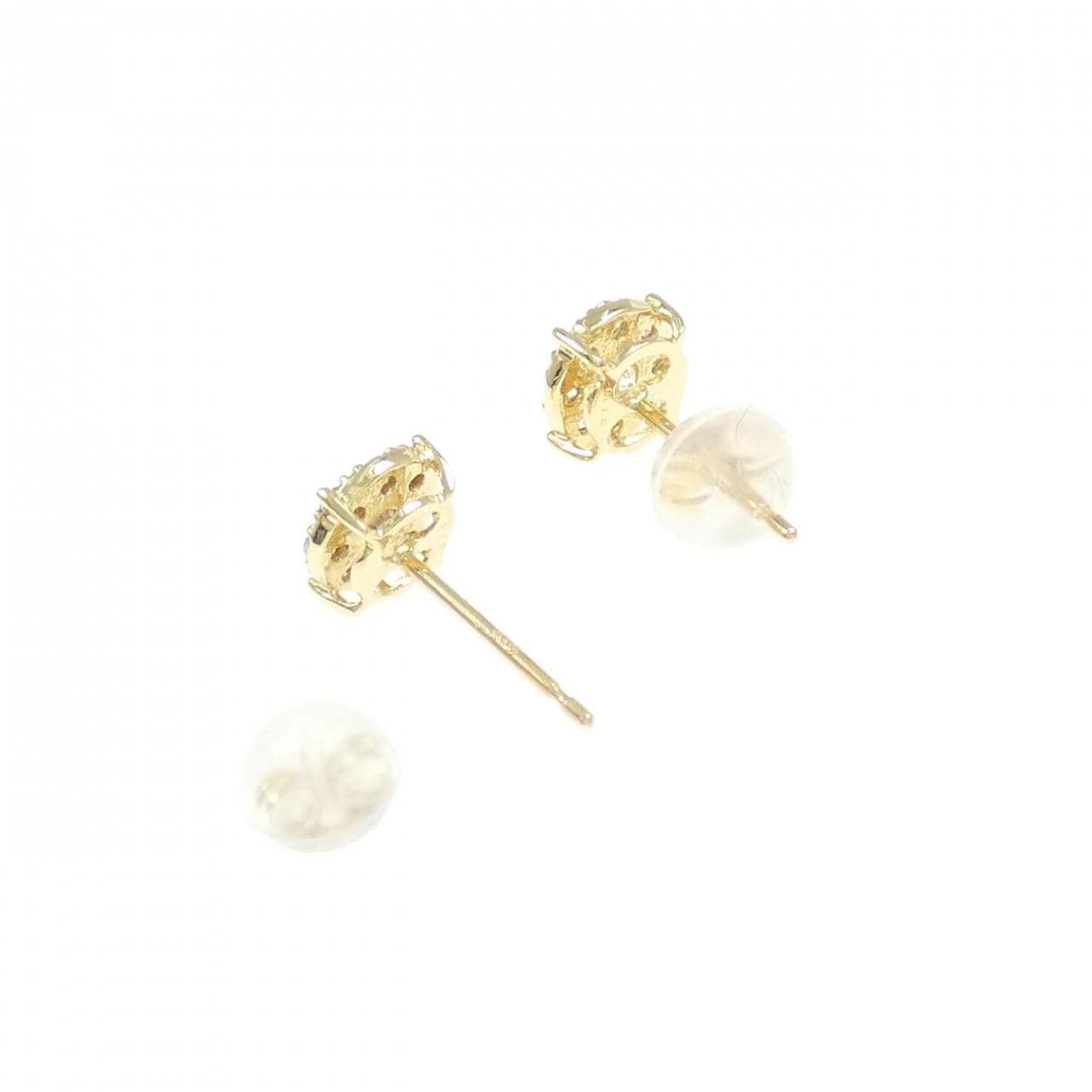 K18YG ダイヤモンド ピアス 0.32CT