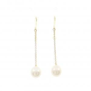 ティファニー パール バイザヤード チェーン ピアス 8mm