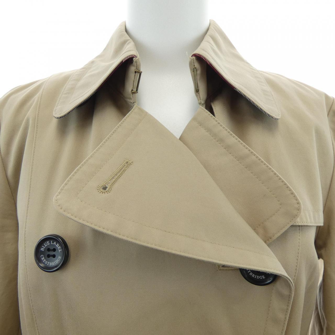 ブルーレーベルクレストブリッジ BLUE LABEL CRESTBRIDGE トレンチコート
