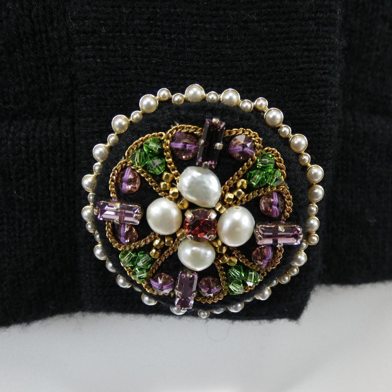 シャネル CHANEL METIERS D'ART LOOK52 P73102K10512 カーディガン