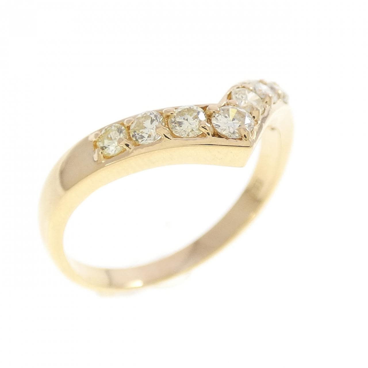 K18YG ダイヤモンド リング 0.30CT
