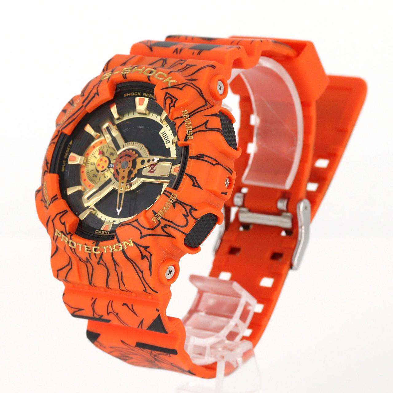 カシオ G-SHOCK･ドラゴンボールZ GA-110JDB-1A4JR ラバー クォーツ