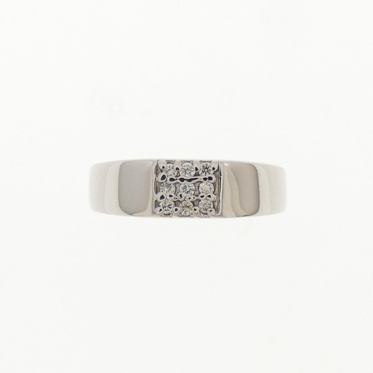 PT900 ダイヤモンド ピンキー リング 0.05CT