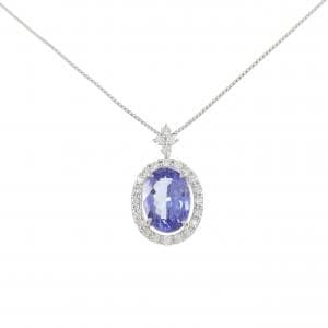 PT900/PT850 タンザナイト ネックレス 1.60CT