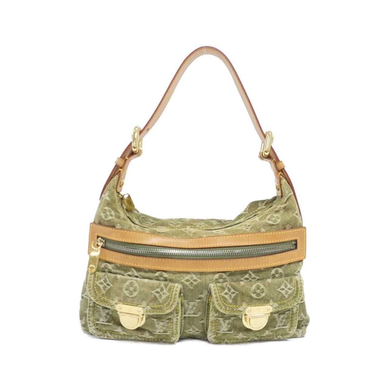 ルイヴィトン モノグラム デニム バギー PM M95213+J54316 ショルダーバッグ