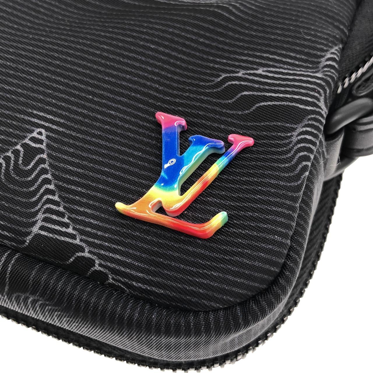 ルイヴィトン LOUIS VUITTON 2054 ダブル フォン ポーチ M80141 ショルダーバッグ