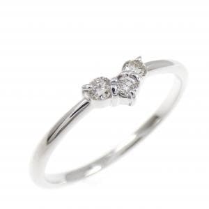 K10WG ダイヤモンド リング 0.10CT