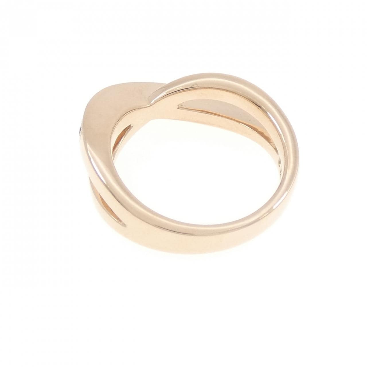 K18PG ダイヤモンド リング 0.11CT