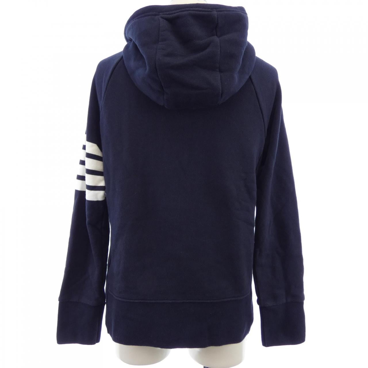 トムブラウン THOM BROWNE クラシックループ 4BAR フルジップアップフーディー MJT022H パーカー