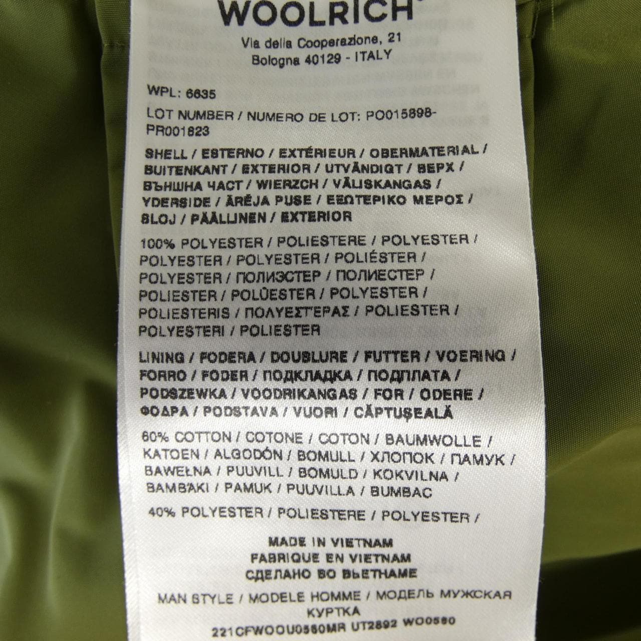 富含羊毛WOOL RICH夹克衫