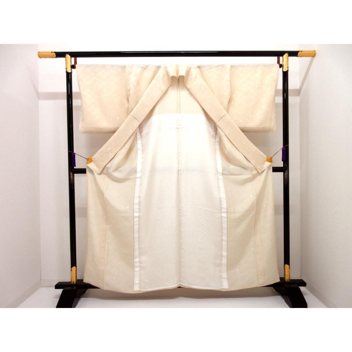 単衣　小紋【北出与三郎】