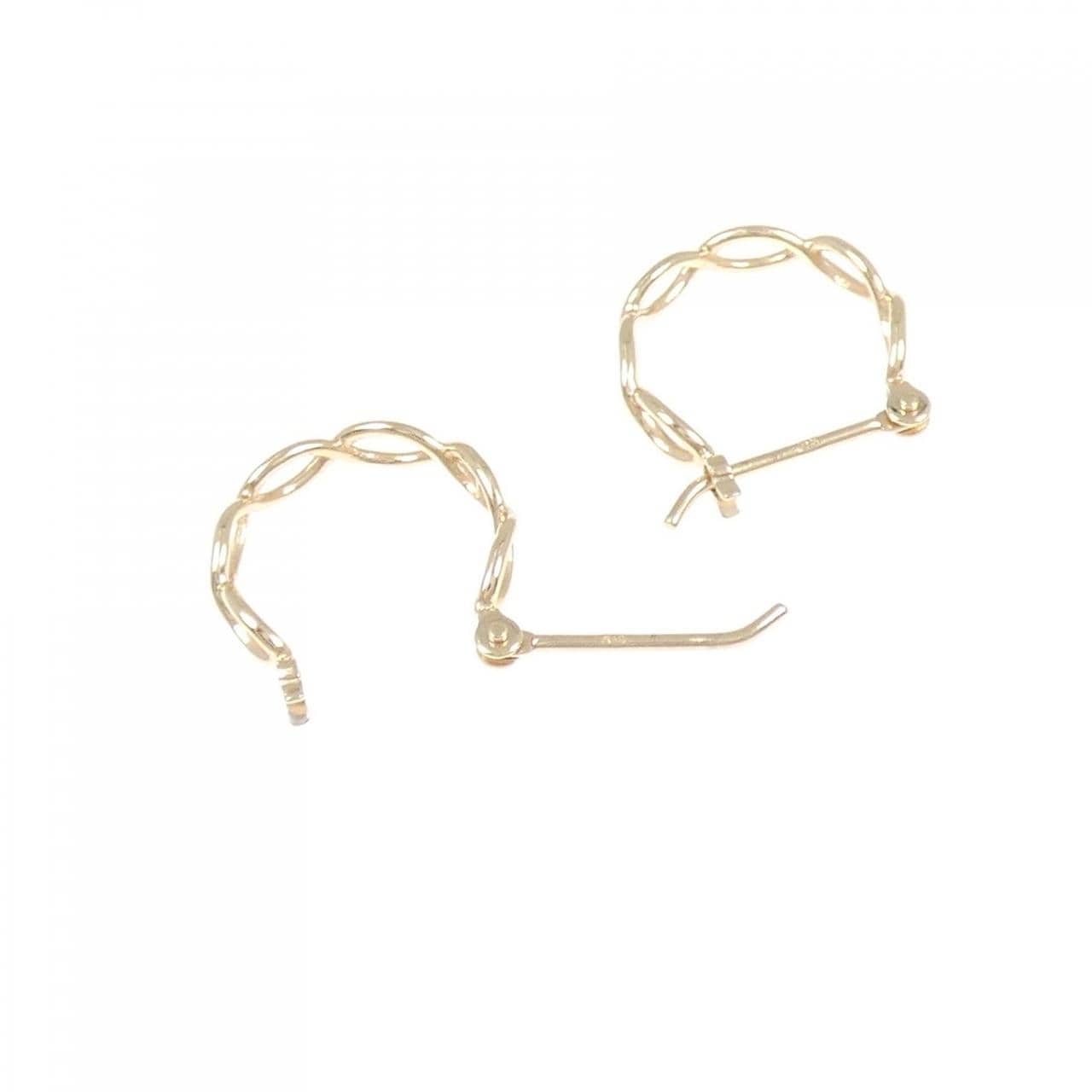 ポンテヴェキオ K10YG ピアス