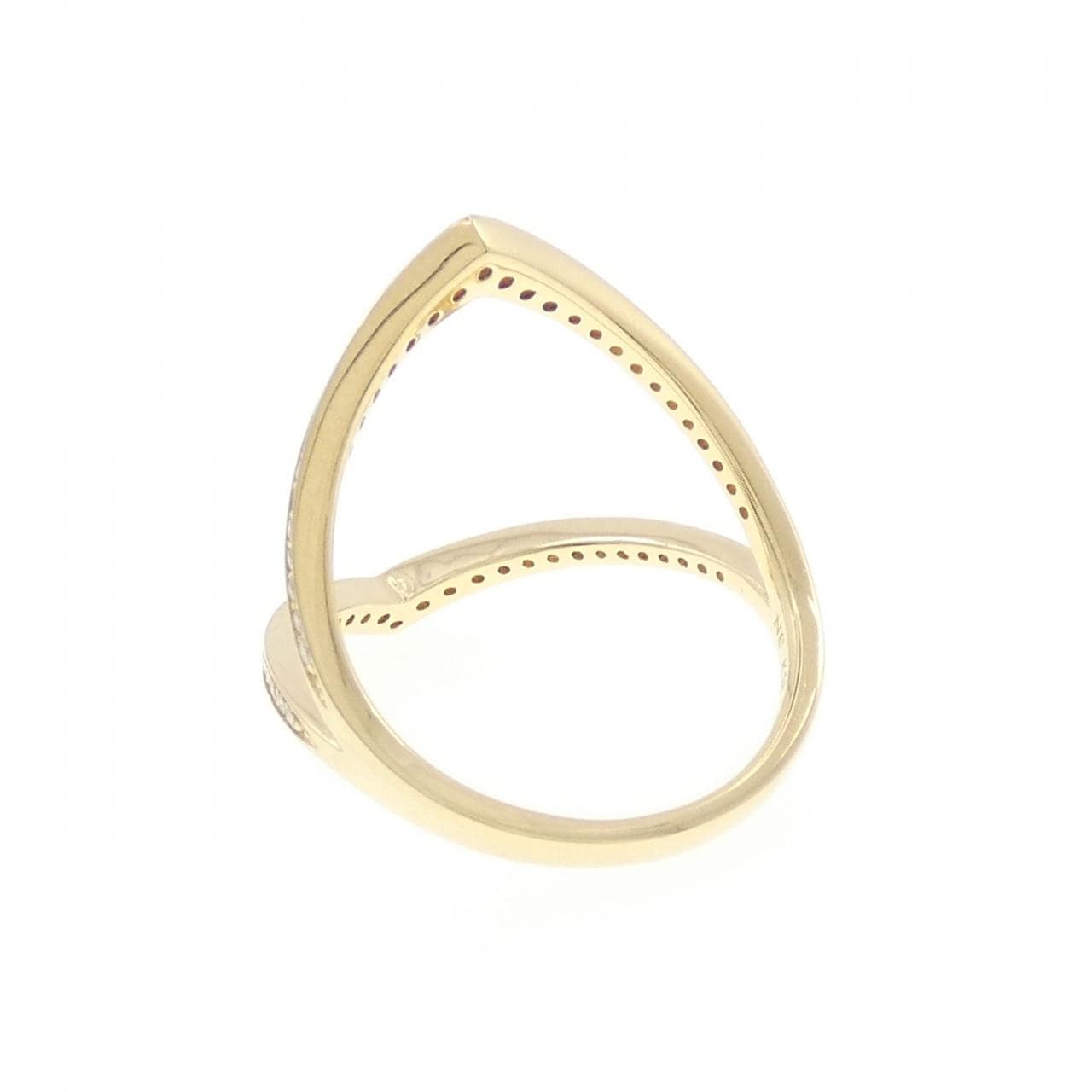 K18YG ダイヤモンド リング 0.30CT