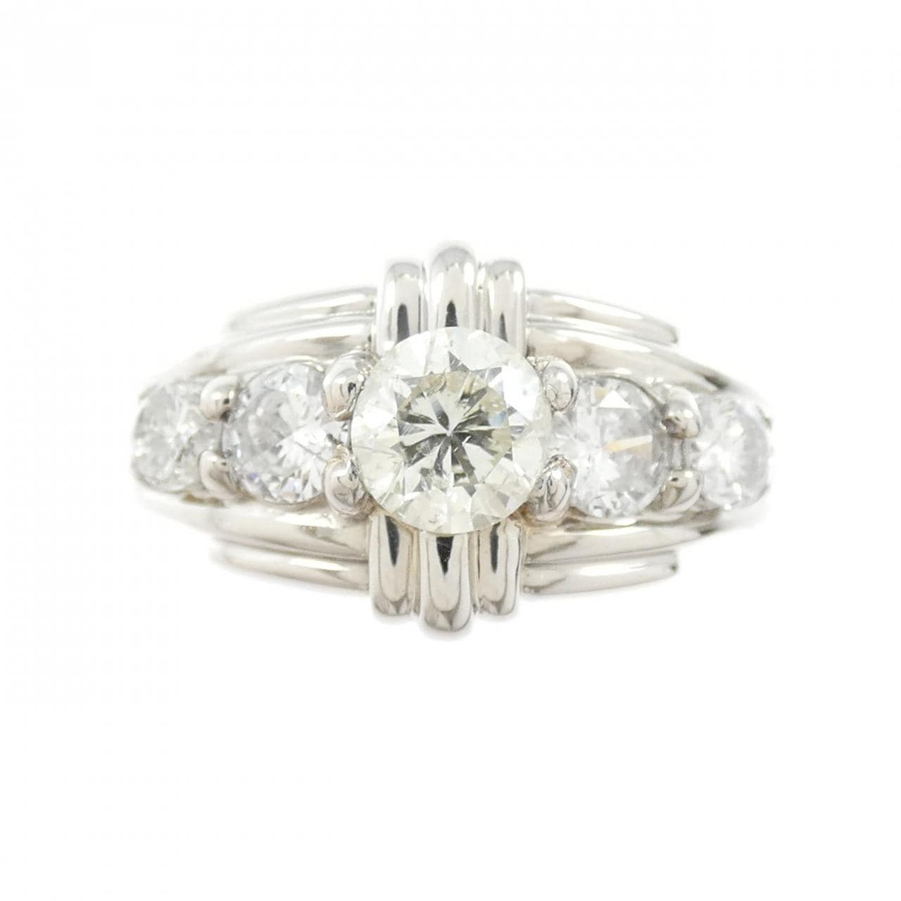 PT900 ダイヤモンド リング 1.08CT