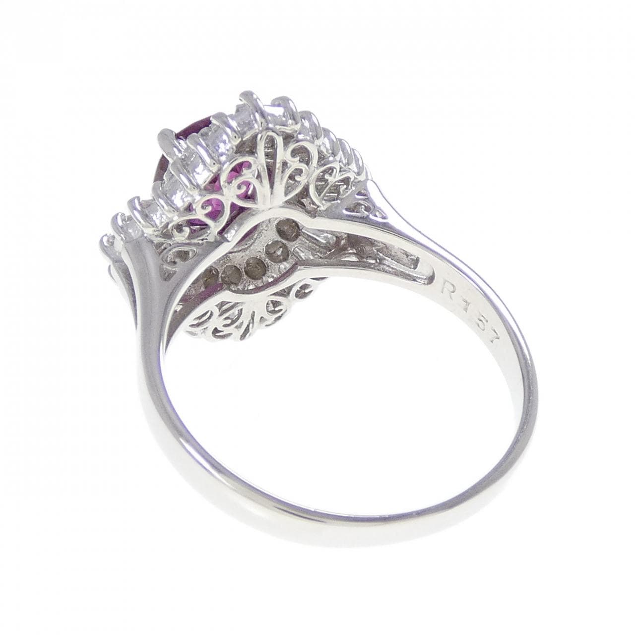 PT900 ルビー リング 1.57CT