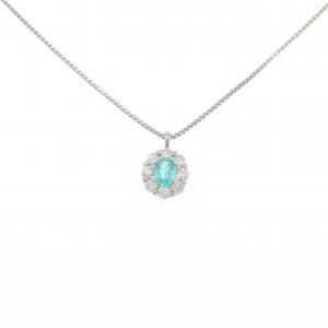 PT900/PT850 パライバトルマリン ネックレス 0.288CT