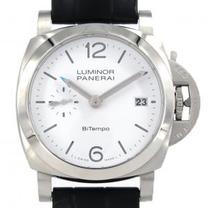 【新品】パネライ ルミノールクアランタBiTempo PAM01367 SS 自動巻