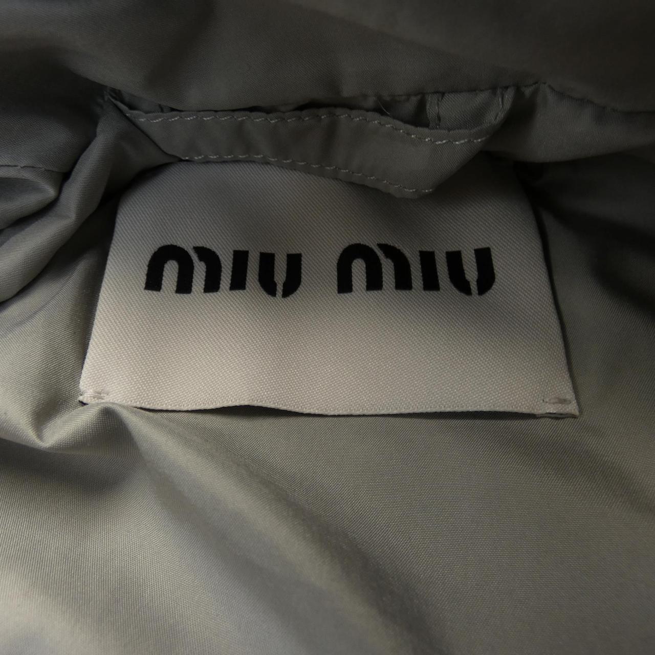 ミュウミュウ MIU MIU テクニカルポンジー ジャケット ML1156 SOOO 16ML ダウンジャケット