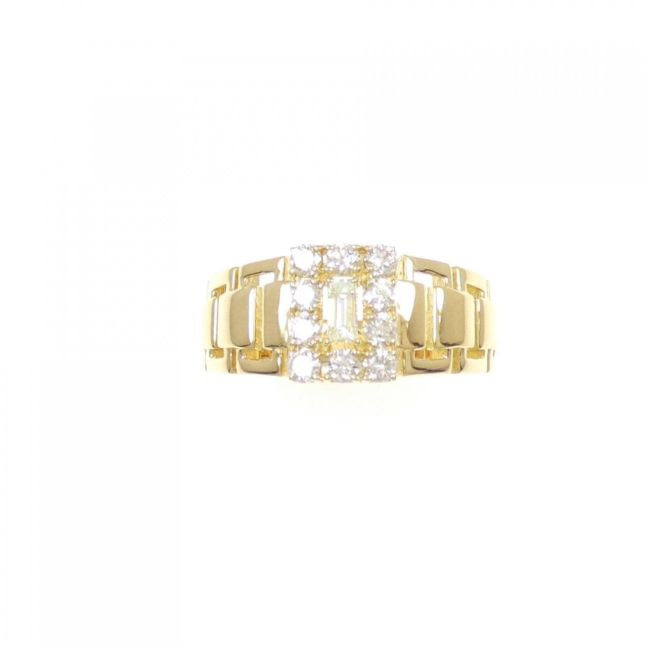 【新品】K18YG ダイヤモンド リング 0.53CT