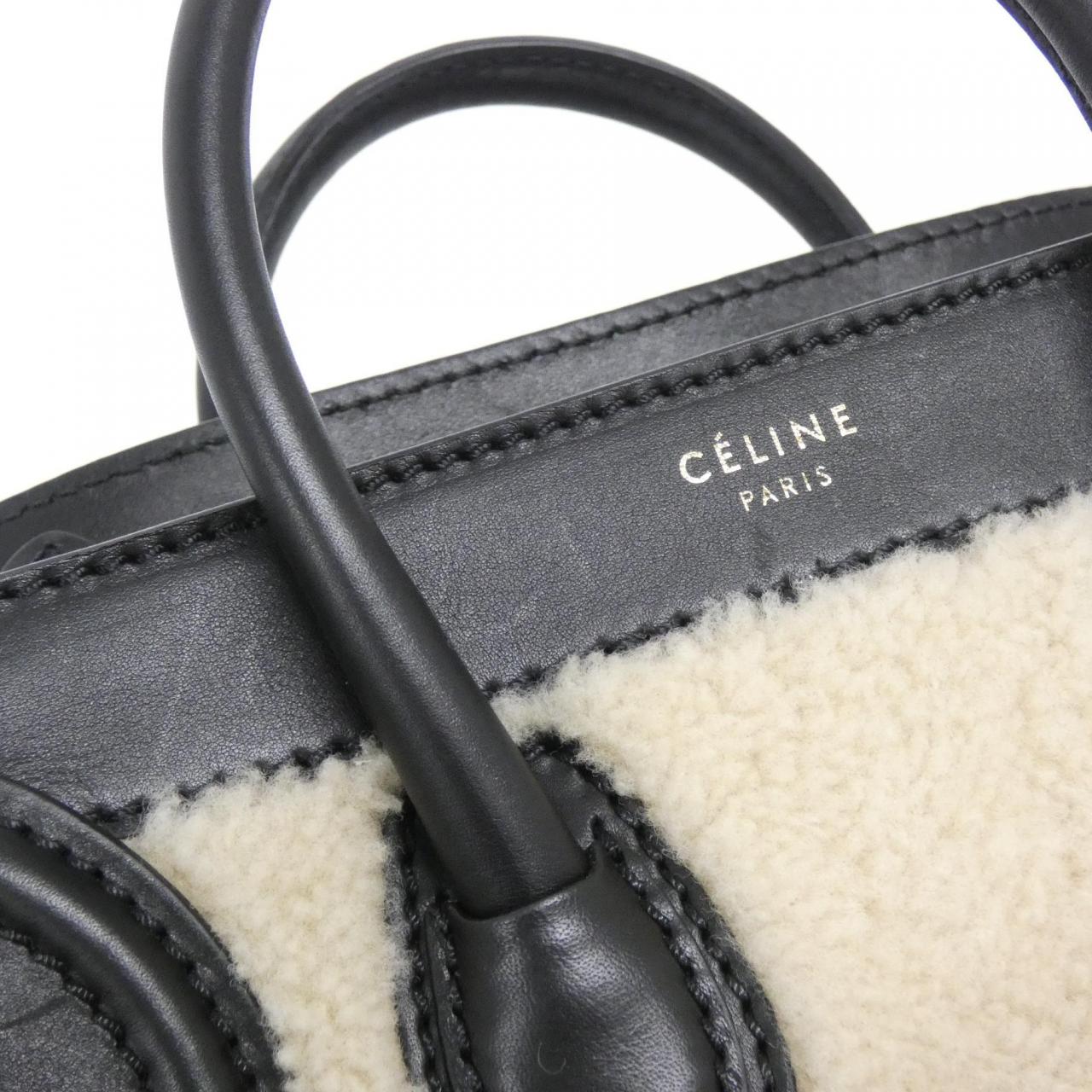 セリーヌ ラゲージ ナノ ショッパー 168243 バッグ