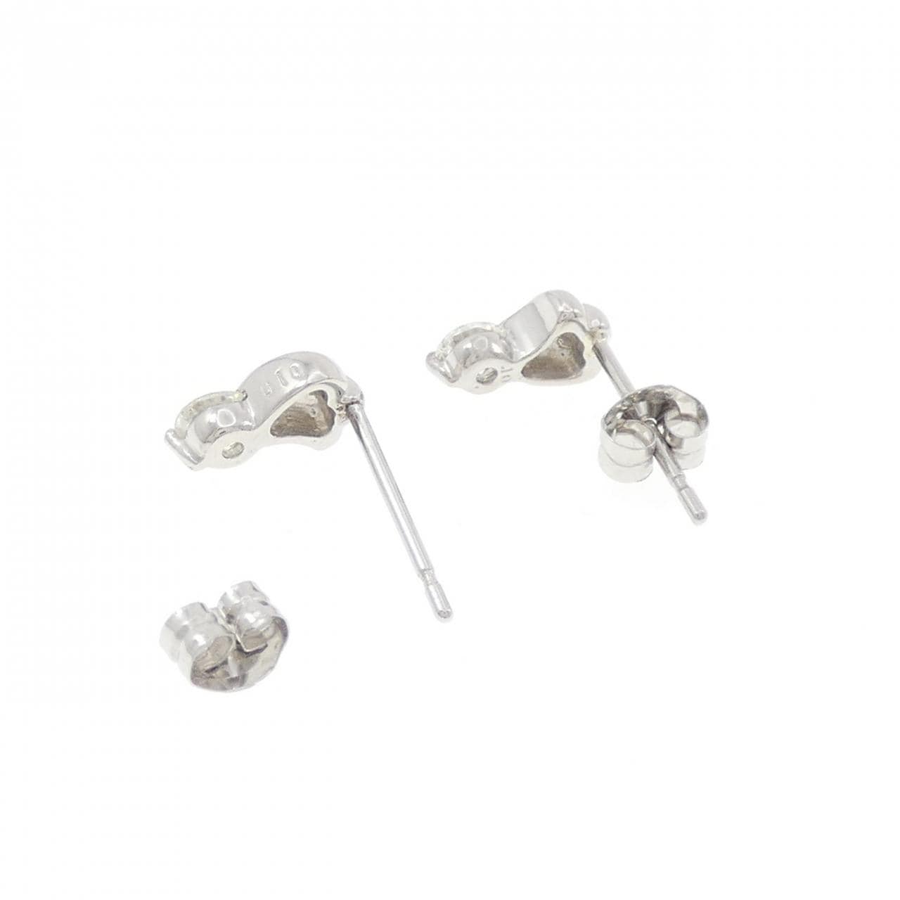 PT900 ダイヤモンド ピアス 0.20CT