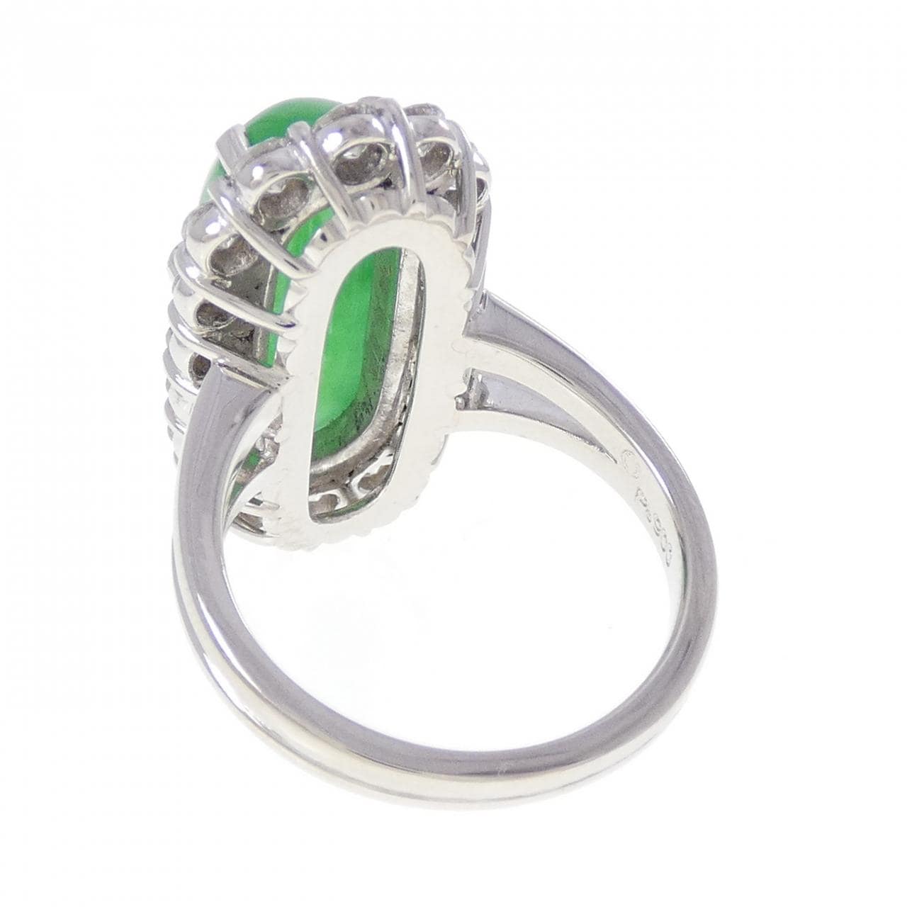 PT900 ヒスイ リング 8.641CT