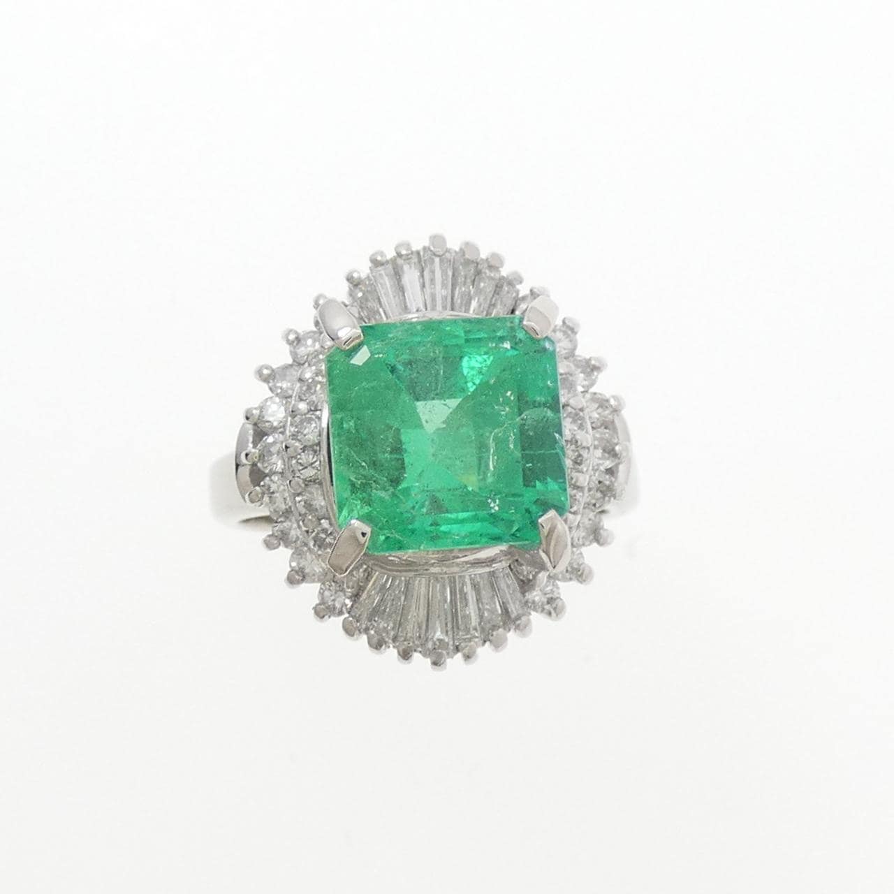 PT900 エメラルド リング 3.01CT