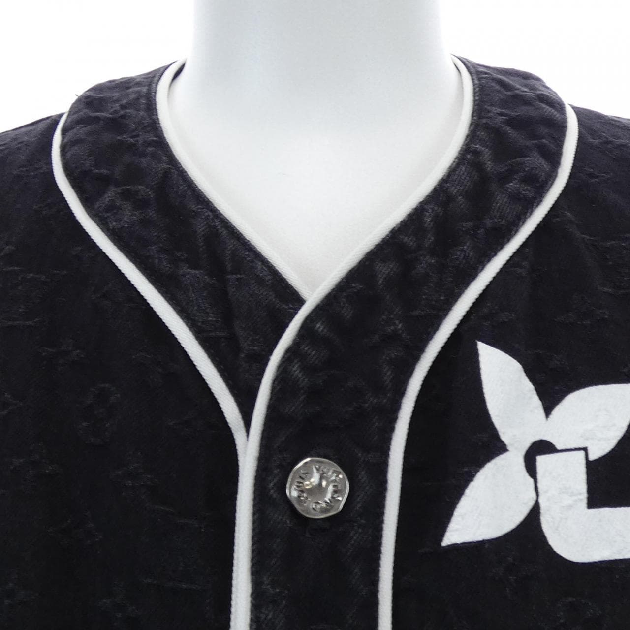 ルイヴィトン LOUIS VUITTON モノグラムショートスリーブデニムシャツ HPS12WUZD S/Sシャツ