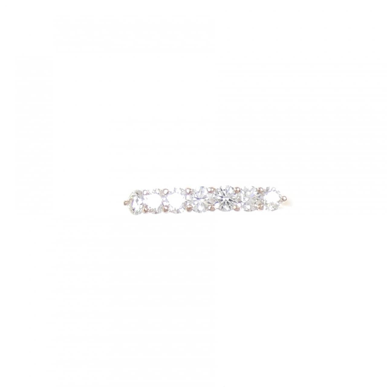 K18PG ダイヤモンド リング 0.50CT