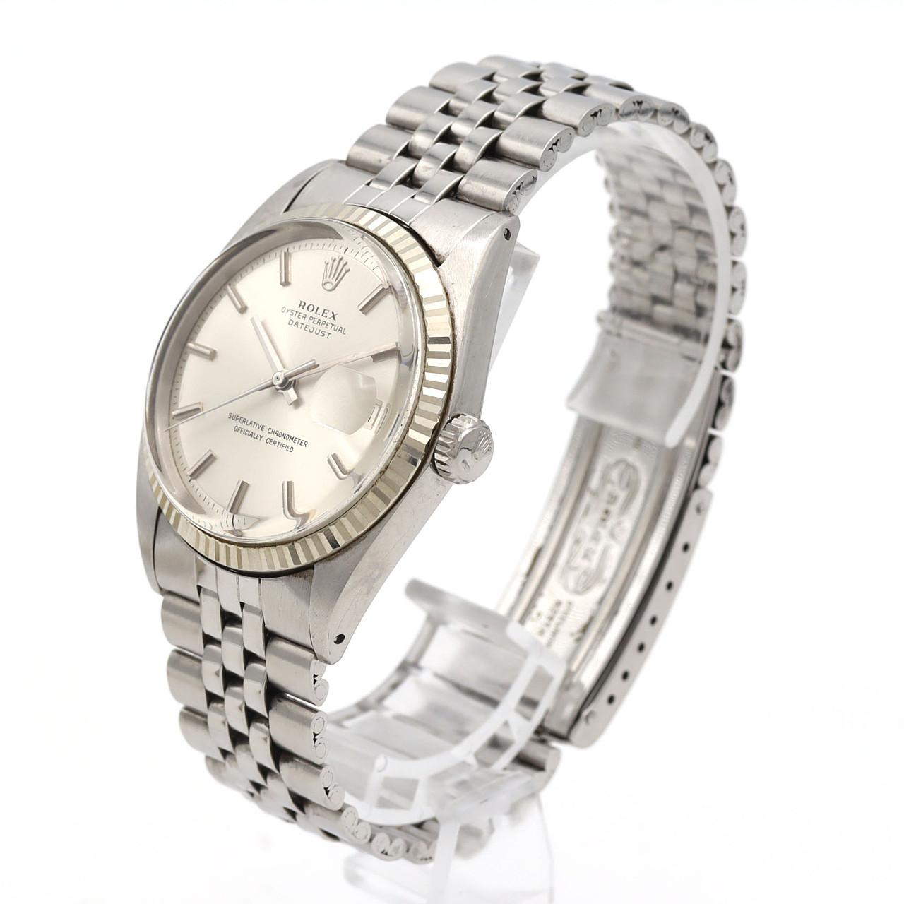 【ノーメンテナンス還元価格】ロレックス デイトジャスト 1601 SSxWG 自動巻 2番台