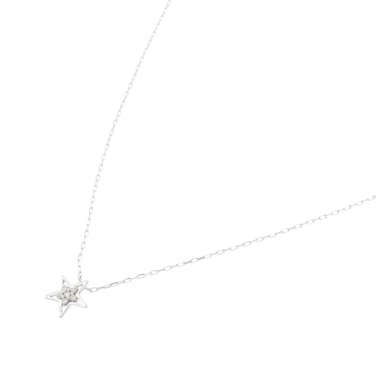 スタージュエリー ダイヤモンド ネックレス 0.02CT