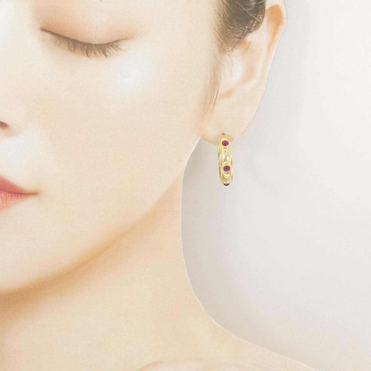 TIFFANY Ruby Earrings