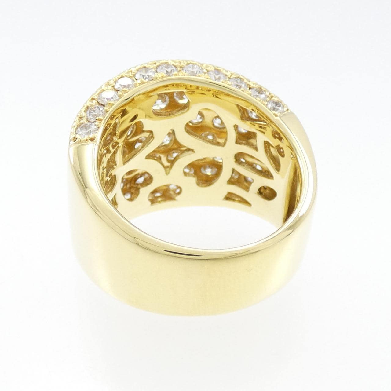 K18YG ダイヤモンド リング 3.33CT
