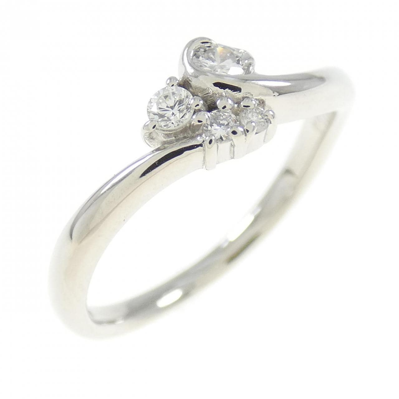 PT ダイヤモンド リング 0.112CT