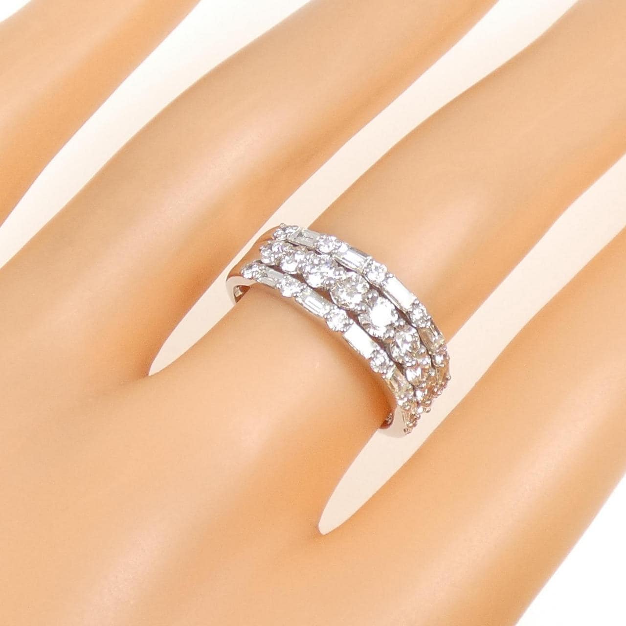 純PT ダイヤモンド リング 1.50CT