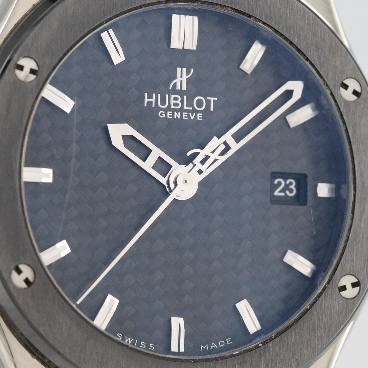 【ノーメンテナンス還元価格】ウブロ クラシックフュージョン ジルコニウムセラミック 542.ZM.1770.RX TI 自動巻