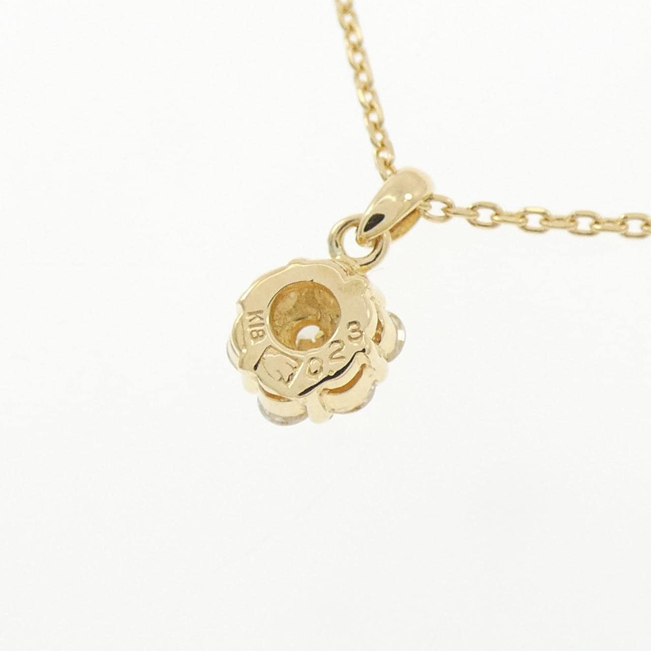 K18YG ダイヤモンド ネックレス 0.23CT