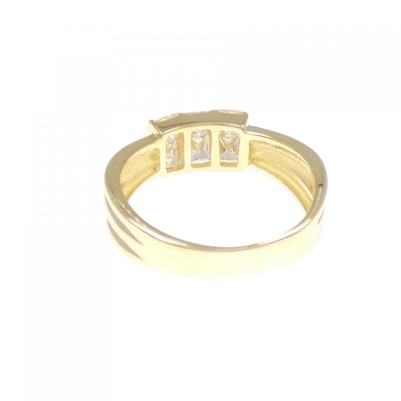 K18YG ダイヤモンド リング 0.77CT