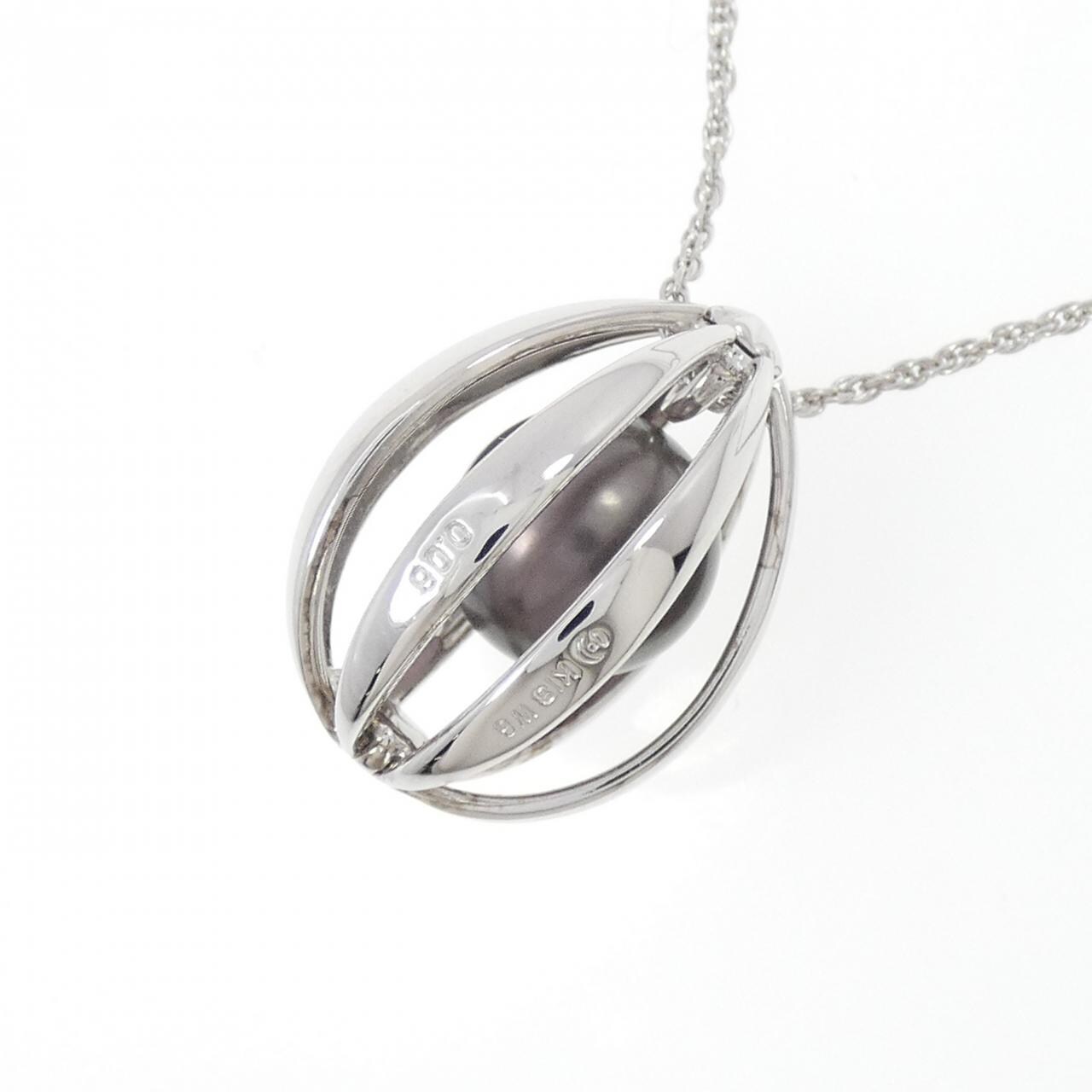 Tasaki Black Pearl Necklace 9.5mm