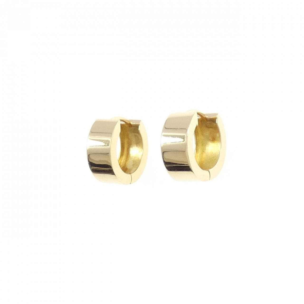 K18YG フープ ピアス