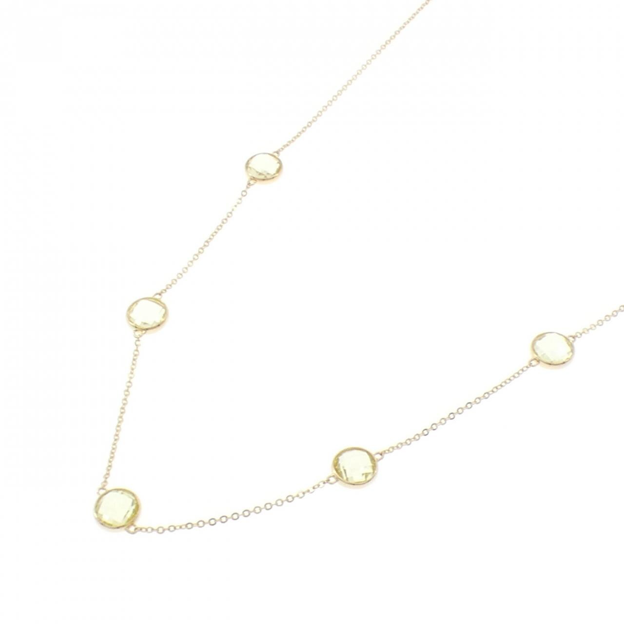 ポンテヴェキオ クオーツ ネックレス