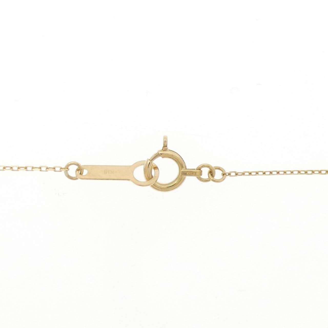 K18YG ダイヤモンド ネックレス